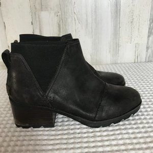 Sorel Women's Brown Cate Chelsea Booties